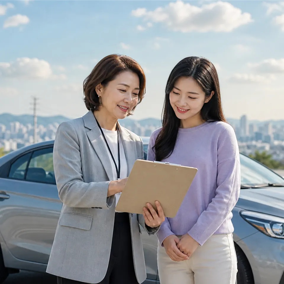 서울 성동구 운전연수 · 강사와 연습 목표 정리의 AI 생성 운전교육 예시